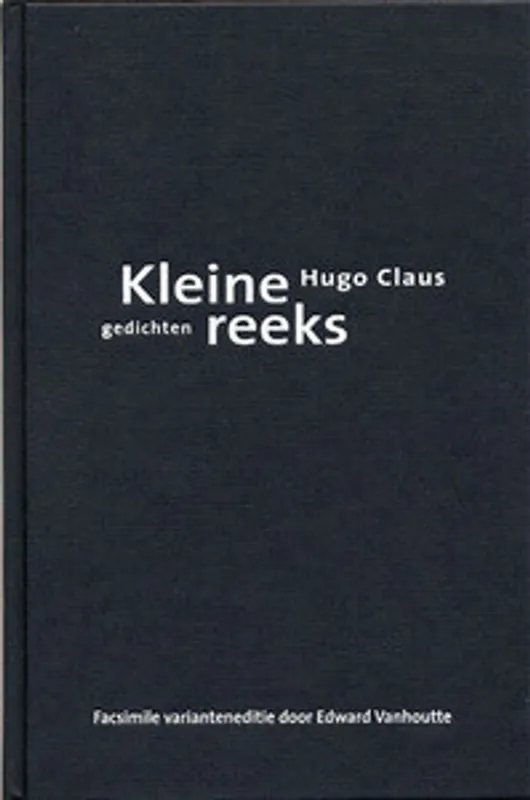 Direct Beschikbaar Kleine reeks - Hugo Claus