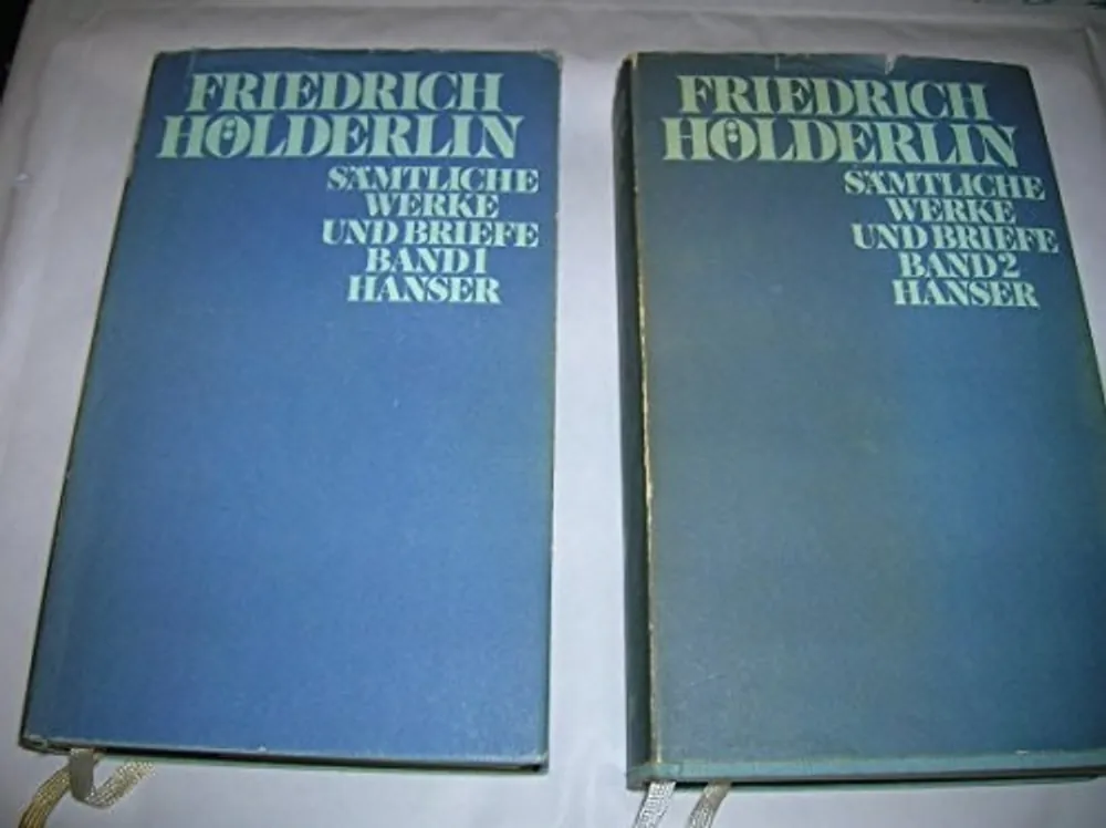 Saemtliche Werke und Briefe - Friedrich Hölderlin Shop Nu