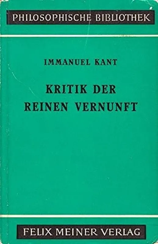 Korting Kritik der reinen Vernunft. - Immanuel Kant