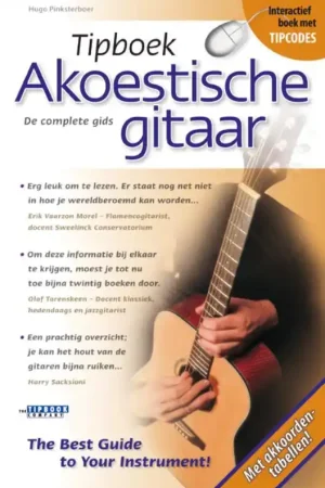 Tipboek akoestische gitaar - Hugo Pinksterboer; M. Roelse Nu Kopen
