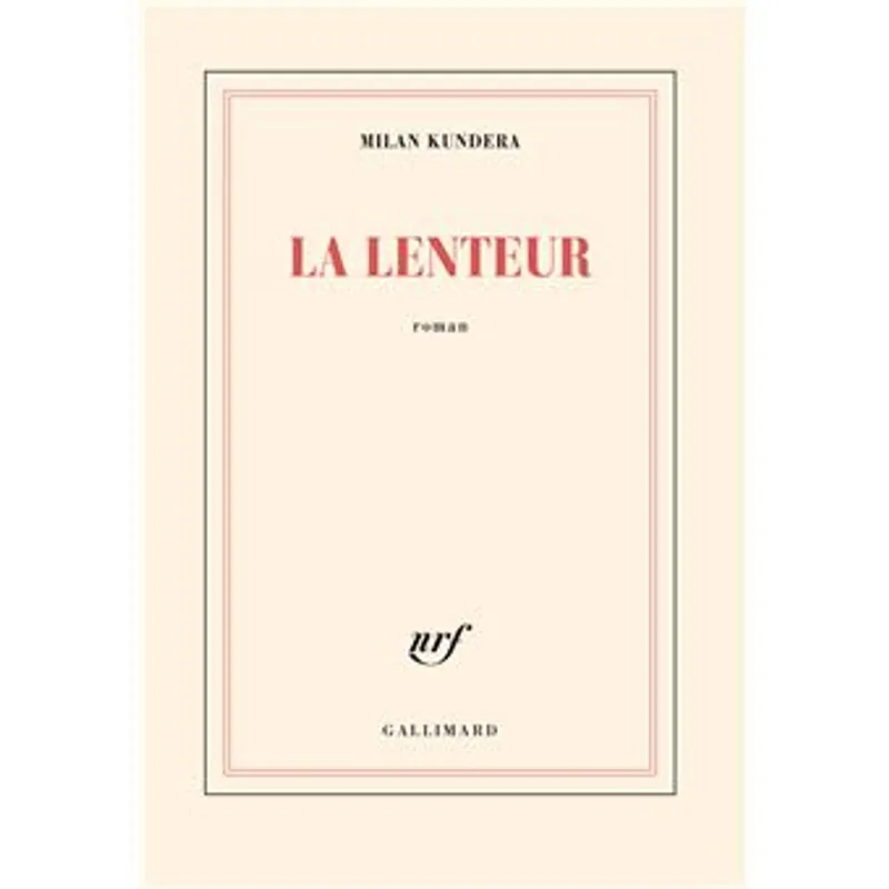 Gratis Verzending La Lenteur - Milan Kundera