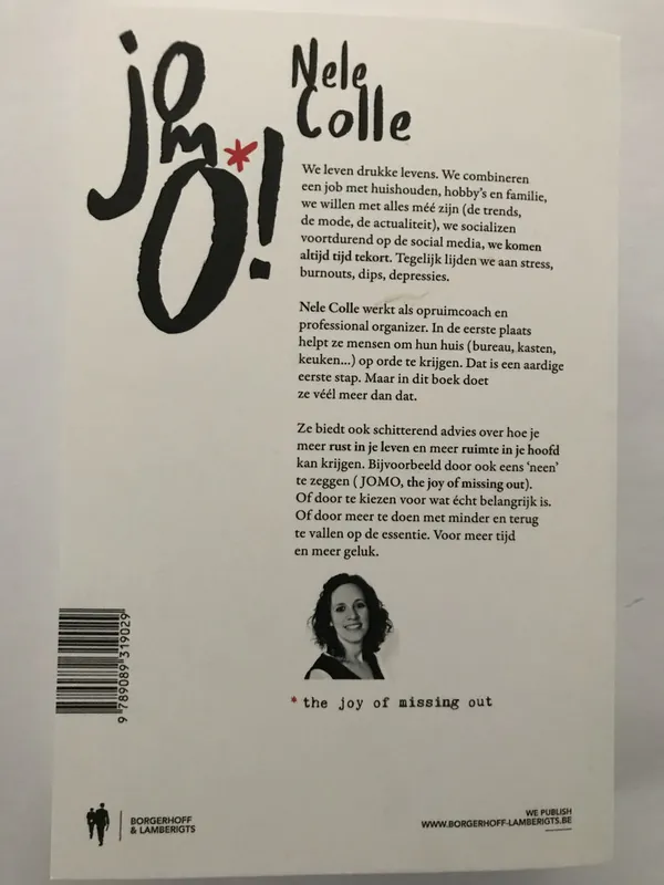 Gratis Retour Jomo! The Joy Of Missing Out - Nele Colle