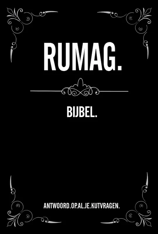RUMAG Bijbel - Rumag Premium