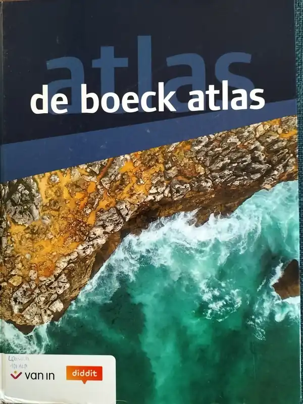 Hoge Kwaliteit De Boeck atlas - Author Unknown