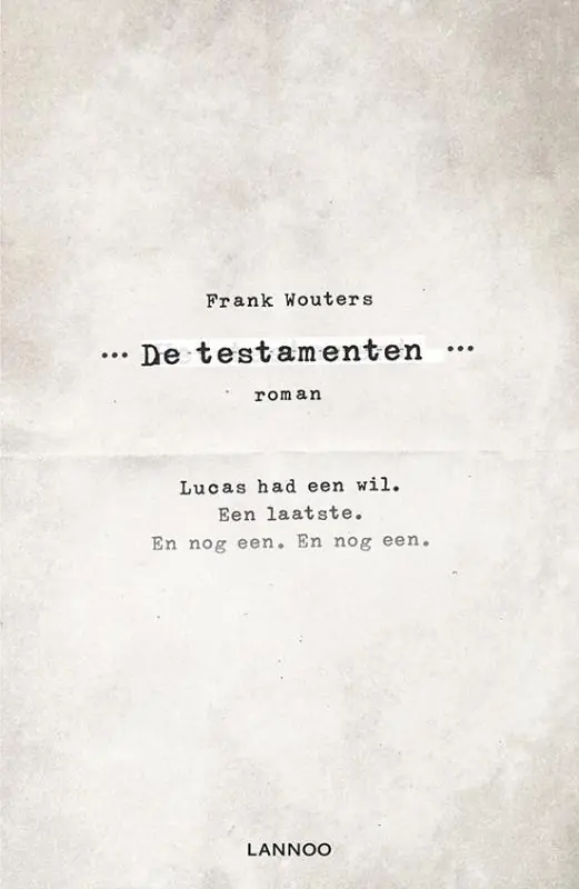 Dagaanbieding De testamenten - Frank Wouters