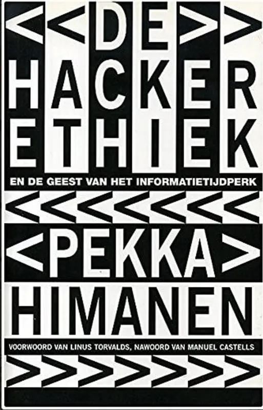 De hacker-ethiek - P. Himanen Beperkt Aanbod