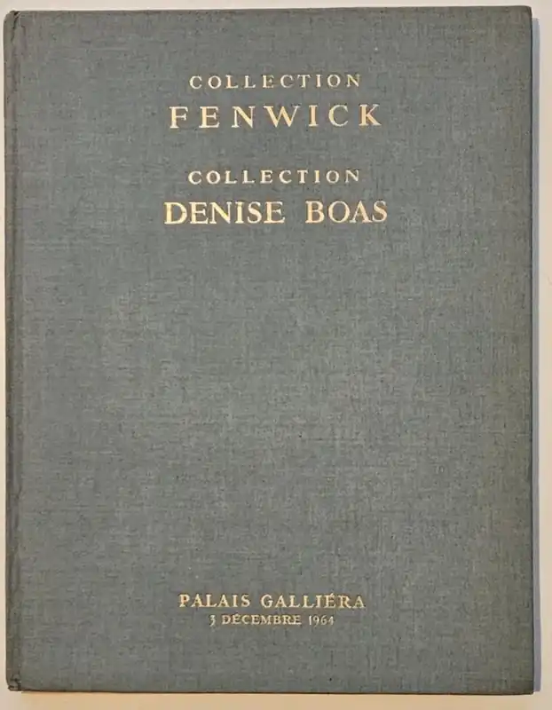 Tableaux Modernes (Dessins - Aquarelles - Gouaches - Pastels) Collection Fenwick | Collection Denise Boas - - Goedkoop