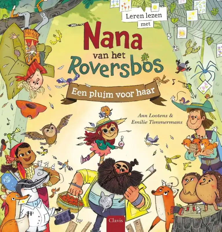 Leren lezen met Nana van het Roversbos - Ann Lootens Express Levering