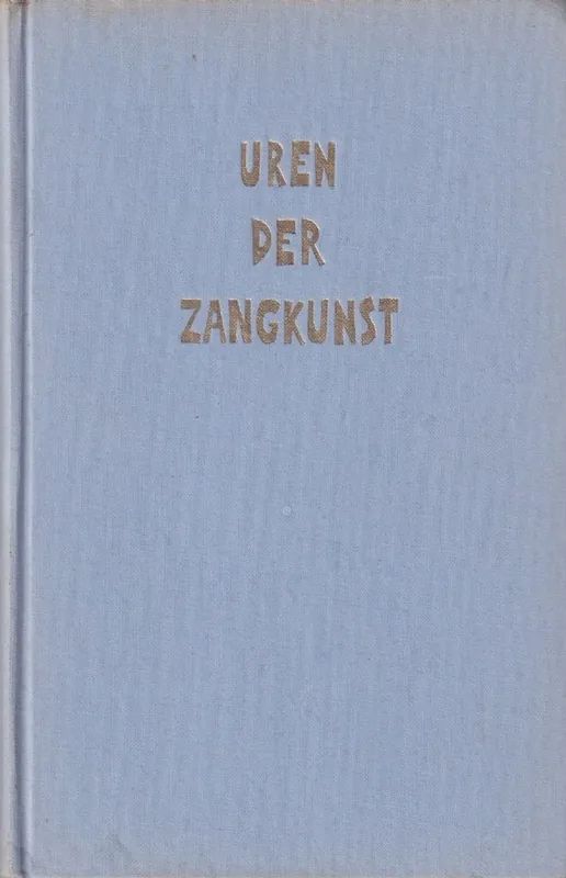 Uren der zangkunst - Riemens, Leo Korting