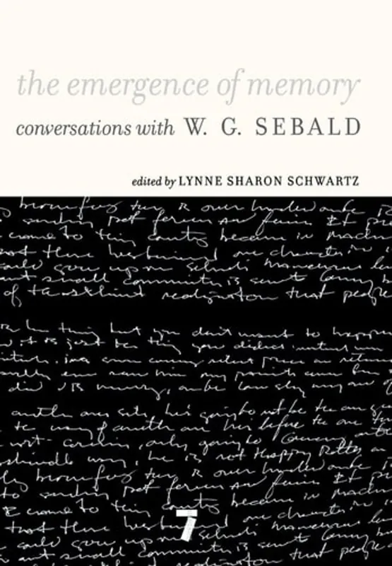 Gereduceerde Prijs Emergence of Memory: Conversations With W.G. Sebald