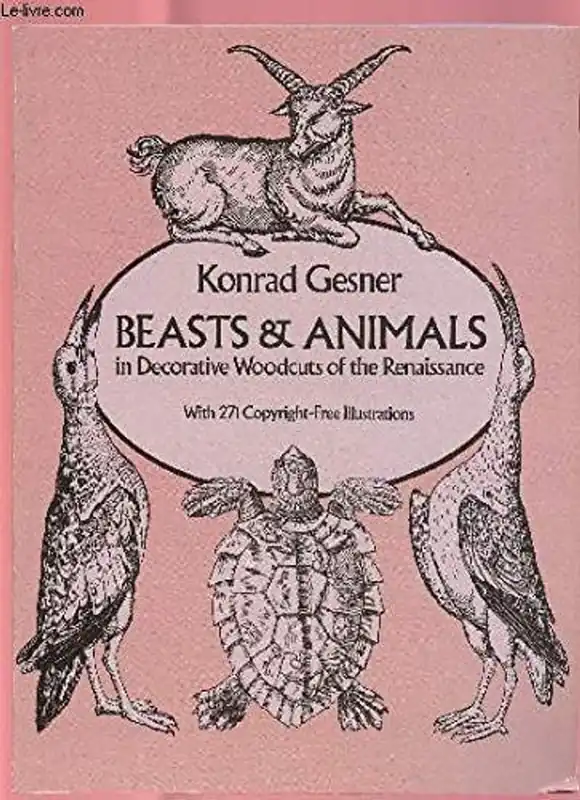 Rechtstreeks Van De Fabrikant Beasts and Animals in Decorative Woodcuts of the Renaissance (Dover Pictorial Archive Series) - Konrad Gesner