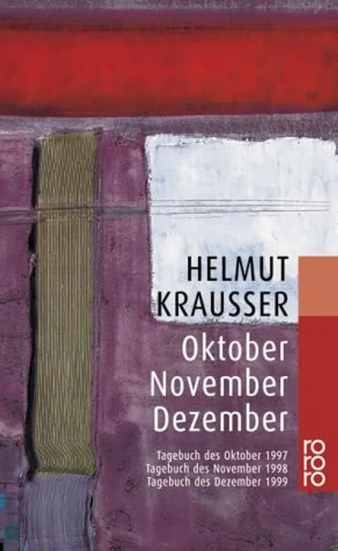 Snelle Levering Oktober. November. Dezember. - Helmut Krausser