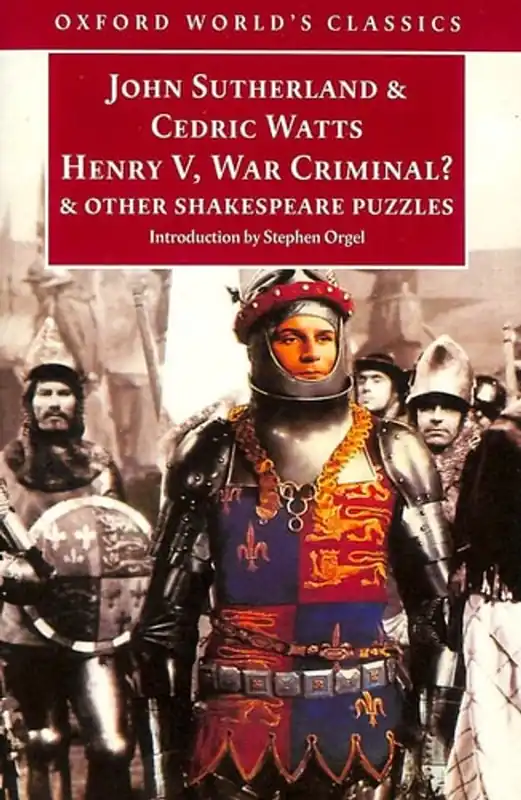 Flitsaanbieding Henry V, War Criminal?: and Other Shakespeare Puzzles (Oxford World's Classics) - John Sutherland