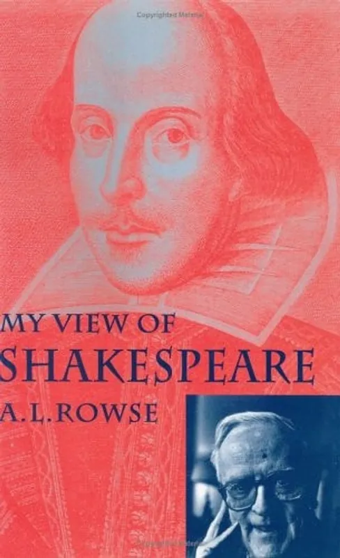 Meest Verkocht My View of Shakespeare - A.L. Rowse