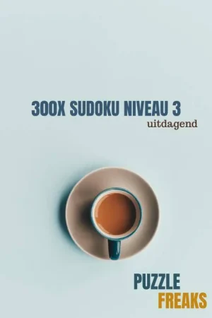 300x SUDOKU NIVEAU 3 / Druk 2 Bestseller