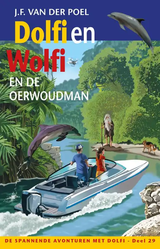 Aanbieding Dolfi en Wolfi en de oerwoudman / Druk 3