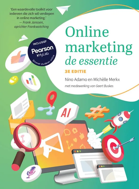 Online marketing, de essentie, met MyLab / Druk 3 Betrouwbaar