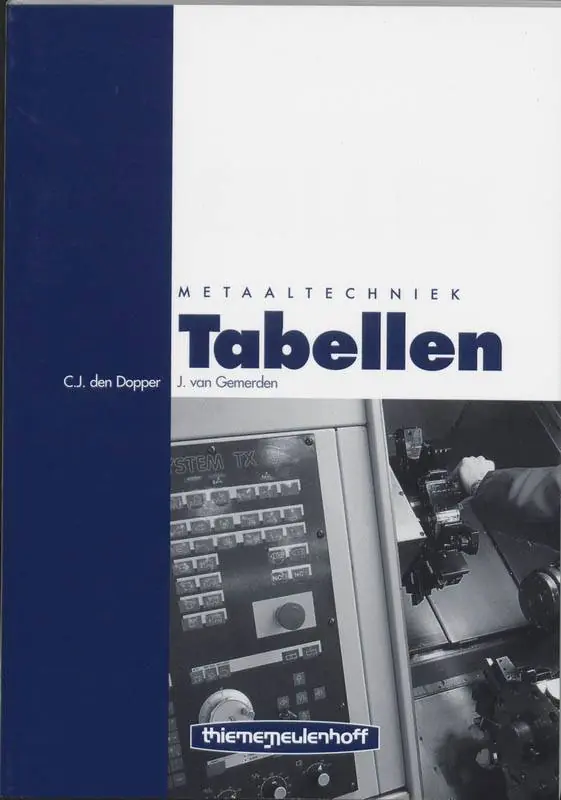 Direct Verzonden Tabellen metaaltechniek / Druk 20