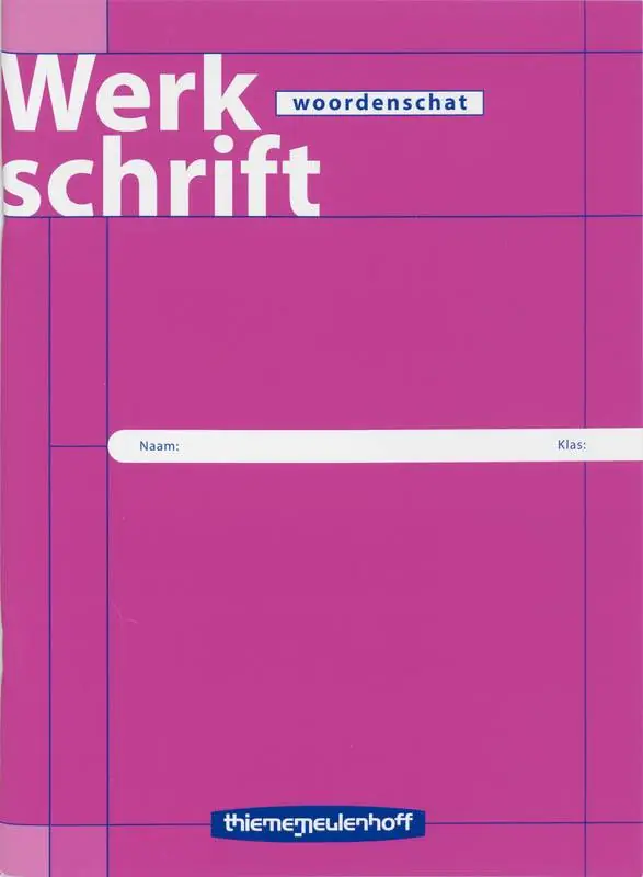 Shop Nu Werkschrift Woordenschat / Druk 1