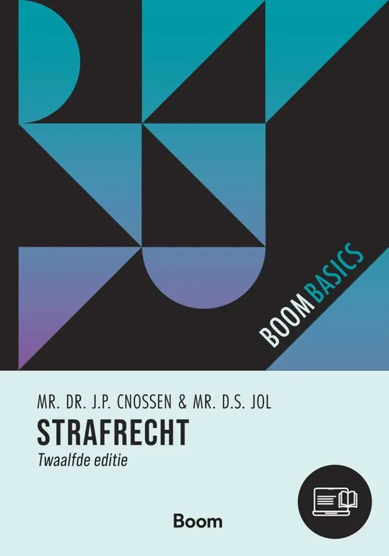 Direct Verzonden Boom basics strafrecht / Druk 12