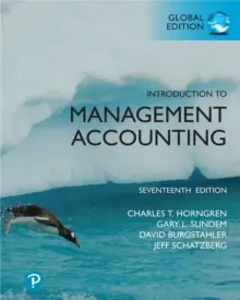 Favoriet Introduction to Management Accounting plus Pearson MyLab Accounting with Pearson eText / Global edition