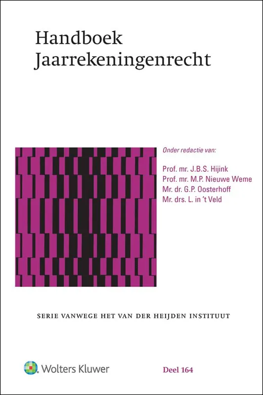Handboek Jaarrekeningenrecht / Druk 1 Beste Prijs