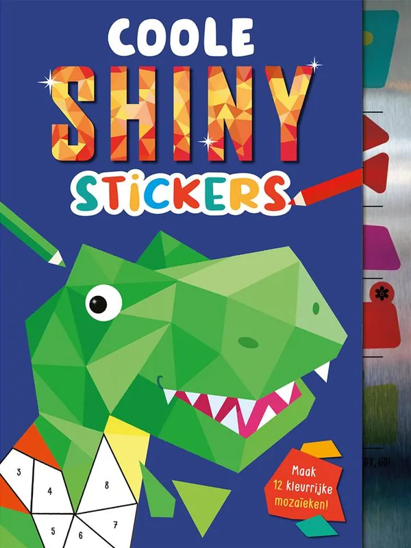 Seizoensaanbieding Coole shiny stickers / Druk 1