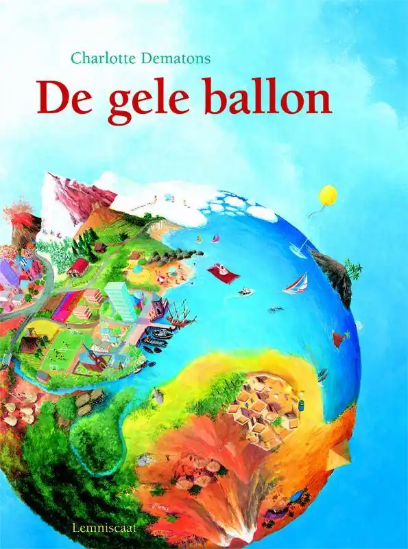 De gele ballon / Druk 24 Snelle Levering