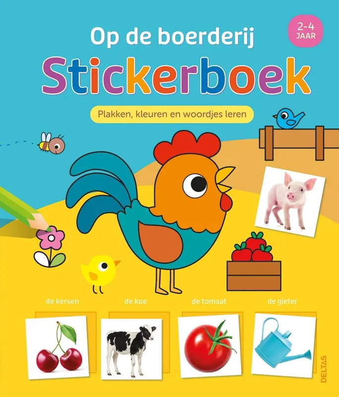 Op de boerderij Stickerboek / Druk 1 Shop Nu