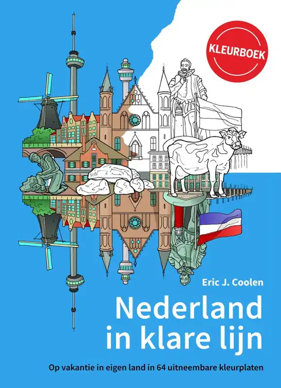 Dagaanbieding Nederland in klare lijn / Druk 1
