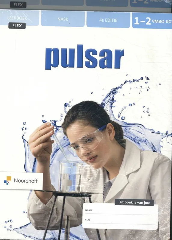 Pulsar NaSk 4e ed vmbo-kgt 1-2 FLEX leerboek + werkboek A + B / Druk 3 Express Levering