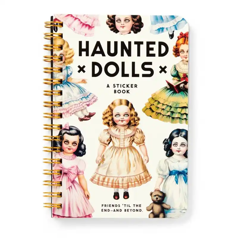 Haunted Dolls Sticker Book Nu Kopen