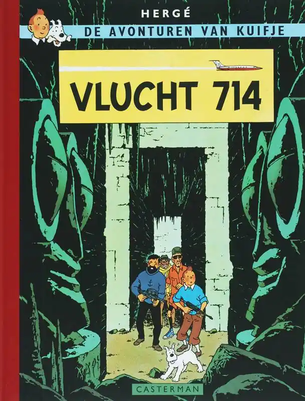 Kuifje Vlucht 714 facsimile kleur / Druk 1 Finale Uitverkoop