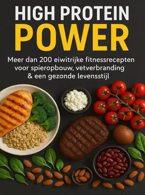 High Protein Power: Meer dan 200 eiwitrijke fitnessrecepten voor spieropbouw, vetverbranding & een gezonde levensstijl / Druk 1 Bestseller