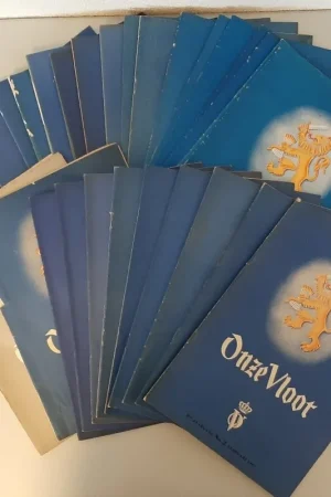 Bestel Nu Onze vloot. Maandblad gewijd aan de Nederlandsche Zeestrijdkrachten 1945-1947 (27 afleveringen) - Diverse auteurs
