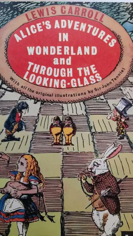 ALICE'S ADVENTURES IN WONDERLAND AND THROUGH THE LOOKING-GLASS - Carroll, Lewis / with all the original illustrations by Sir John Tenniel Meest Verkocht