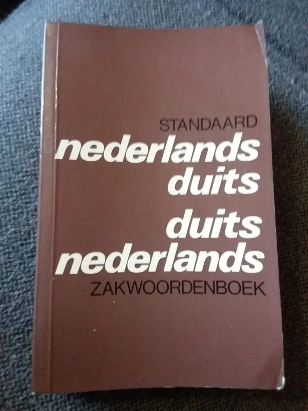 Standaard Nederlands-Duits, Duits-Nederlands zakwoordenboek - Mentzel Jutta Shop Nu