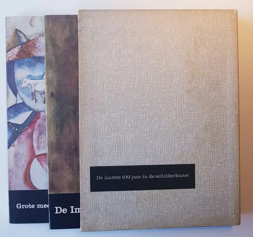 Betaalbaar DE LAATSTE 100 JAAR IN DE SCHILDERKUNST: Grote Meesters Der Moderne Schilderkunst & De Impressionisten En Hun Tijd - Red