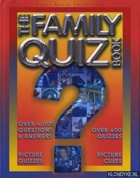 Finale Uitverkoop The Family Quiz Book. Over 4000 questions and answers, over 400 quizzes, picture quizzes, picture clues - Marshall, Anne (Editorial Director)