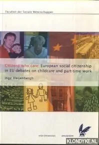 Snelle Levering Citizens who care - I. Bleijenberg