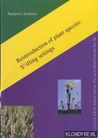 Reintroduction of plant species - R.J. Strijkstra Voordeelprijs
