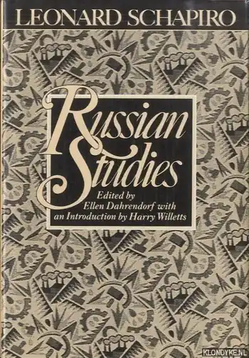 Betrouwbaar Russian Studies - Shapiro, Leonard