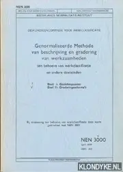 Bestseller Genormaliseerde Methode van beschrijving en gradering van werkzaamheden ten behoeve van werkclassificatie en andere doeleinden. (2 delen samen) - Diverse auteurs