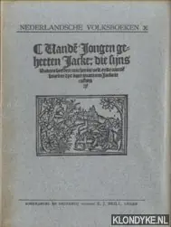 Op = Op Vanden Jongen geheeten Jacke. Die sijns vaders beesten wachte int velt, ende vanden brueder dye daer quam om Jacke te castien - Boekenoogen, Dr. G.J.