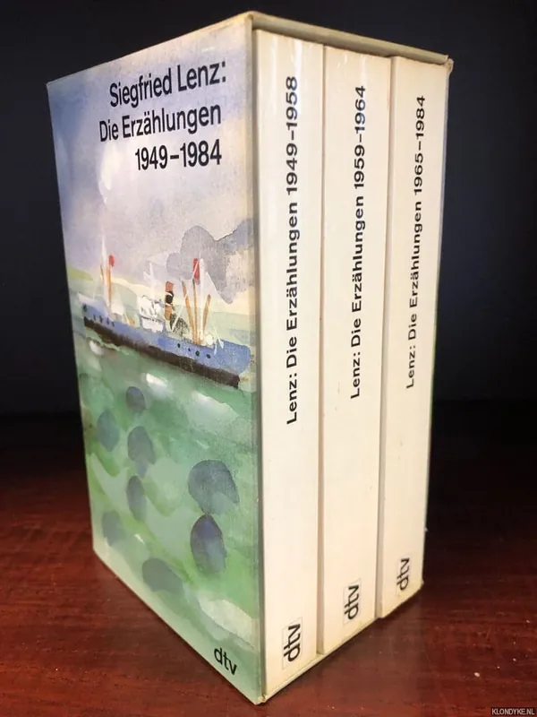 Lage Prijs Die Erzählungen 1949-1984 (3 volumes) - Siegfried Lenz