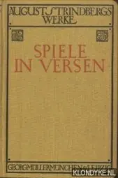 Fabrieksprijs August Strindbergs Werke: Spiele in Versen - August Strindberg