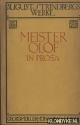 August Strindbergs Werke: Meister Olof in Prosa - August Strindberg Koop Online