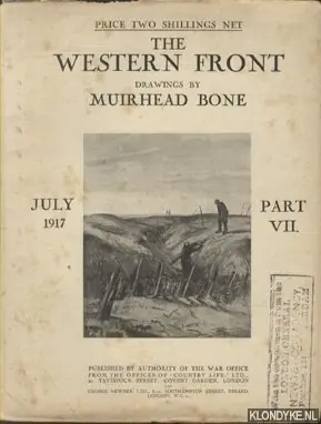 The Western Front part VII. July 1917 - Bone, Muirhead (drawings by) Direct Verzonden