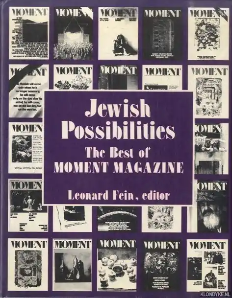 Jewish Possibilities: The Best of Moment Magazine - Fein, Leonard Weekendaanbieding