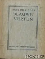 Shop Nu Blauwe verten - Ridder, Tony de